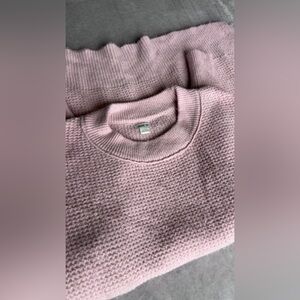 Aerie Pink Knit Sweater